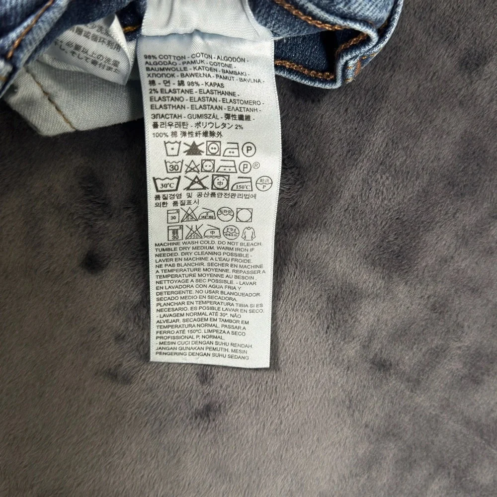 Levi 559 Relaxed Straight Jeans Mens 36x30 Blue Stretch Denim Pants